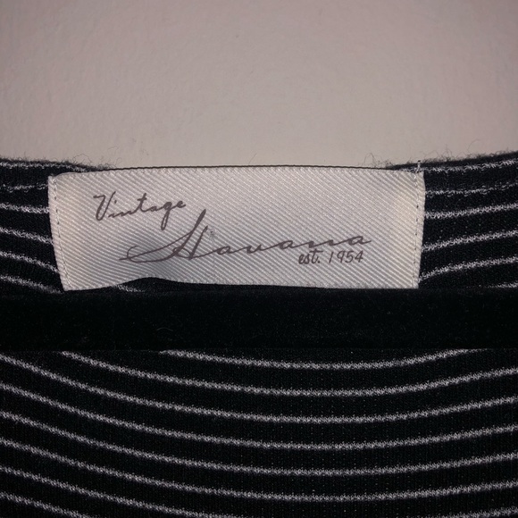 Black striped top - Picture 2 of 4